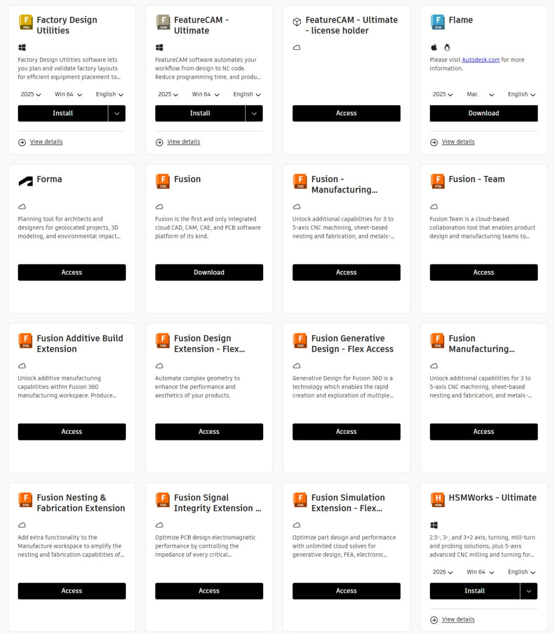 AutoDesk All Apps (Officially Licensed) (for all Windows, macOS, Android, iOS, Linux devices) 2018 to 2026 All Versions (3 devices, 3-year subscription)