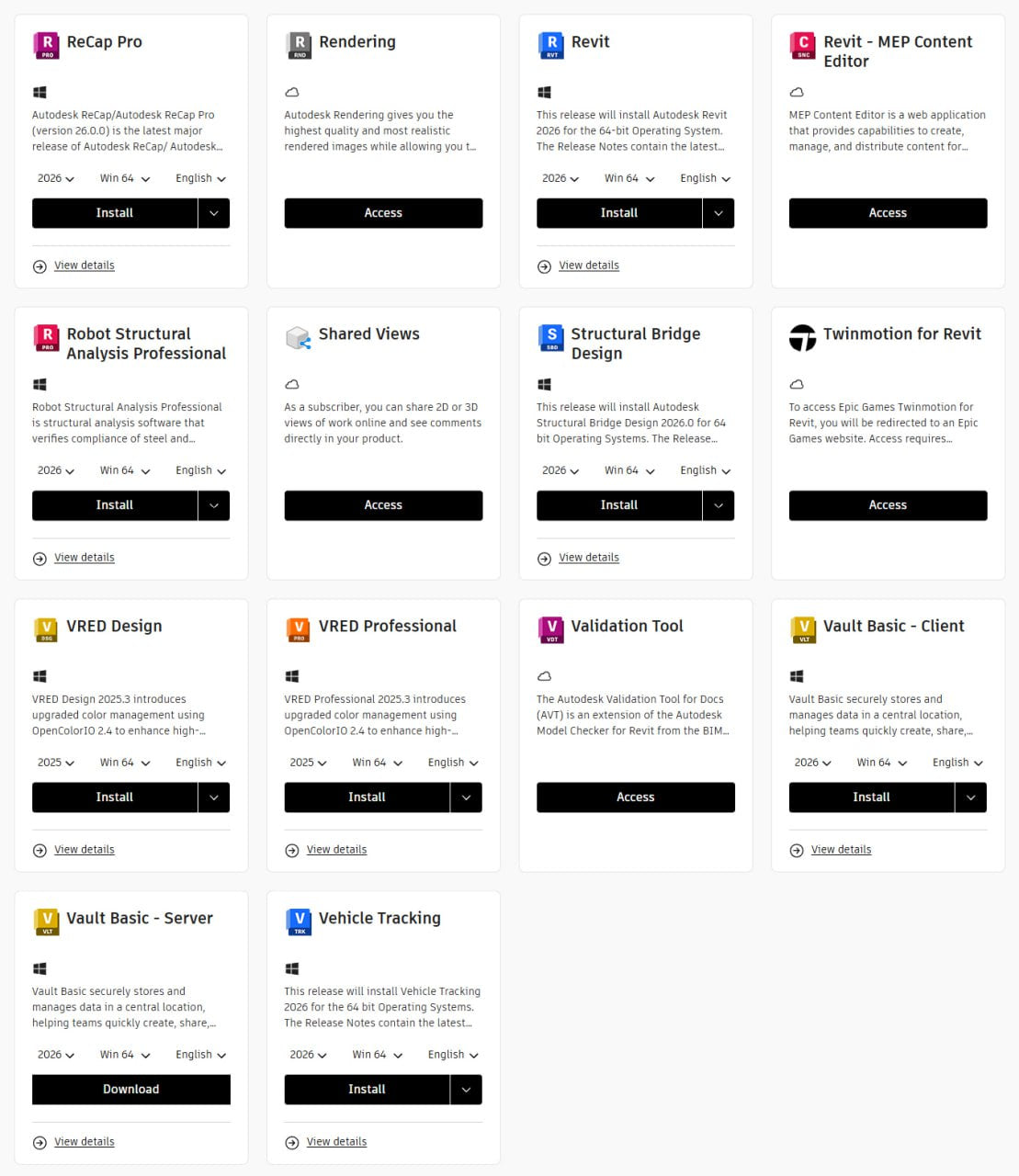 AutoDesk All Apps (Officially Licensed) (for all Windows, macOS, Android, iOS, Linux devices) 2018 to 2026 All Versions (3 devices, 3-year subscription)