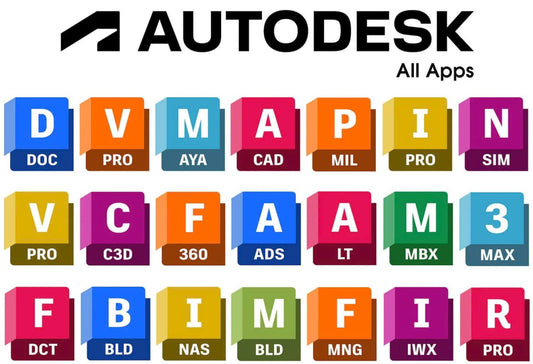 AutoDesk All Apps (Officially Licensed) (for all Windows, macOS, Android, iOS, Linux devices) 2018 to 2026 All Versions (3 devices, 3-year subscription)