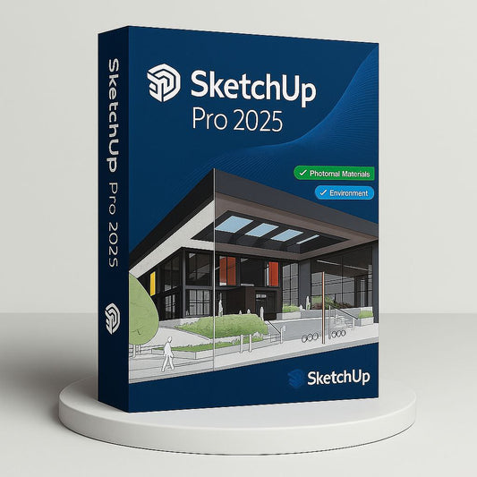 SketchUp Pro 2025 – 3D Modeling &amp; Design Software | Lifetime Access | Windows &amp; Mac | Digital Download